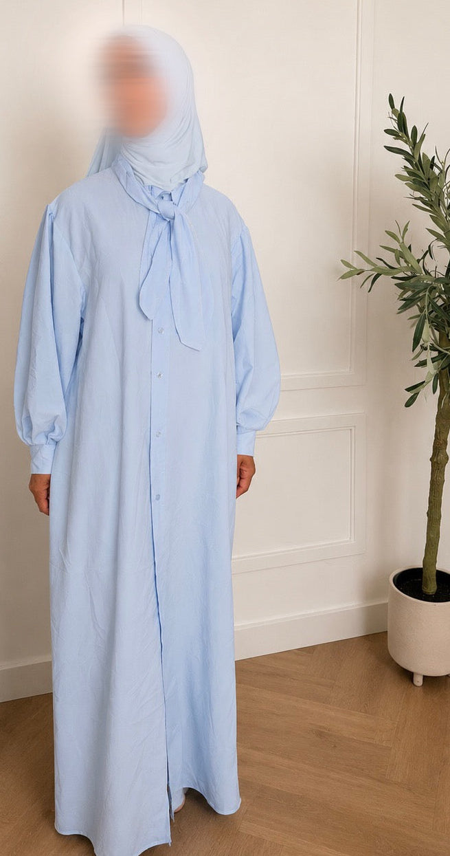 Noor dress - soft blue