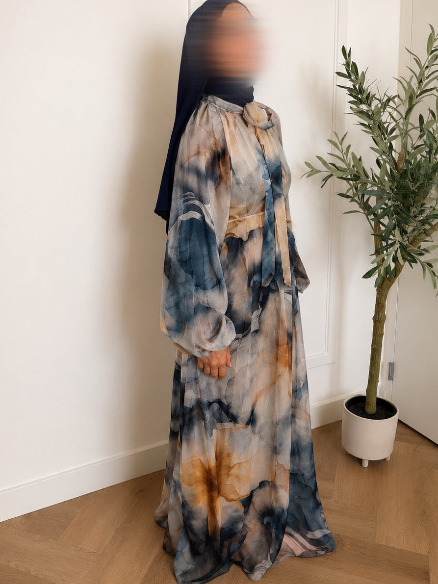 Amara dress - Blue