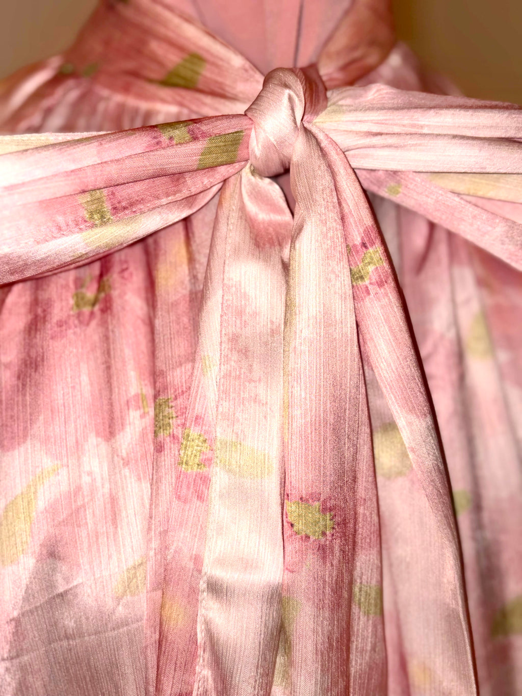 Pink blossom dress