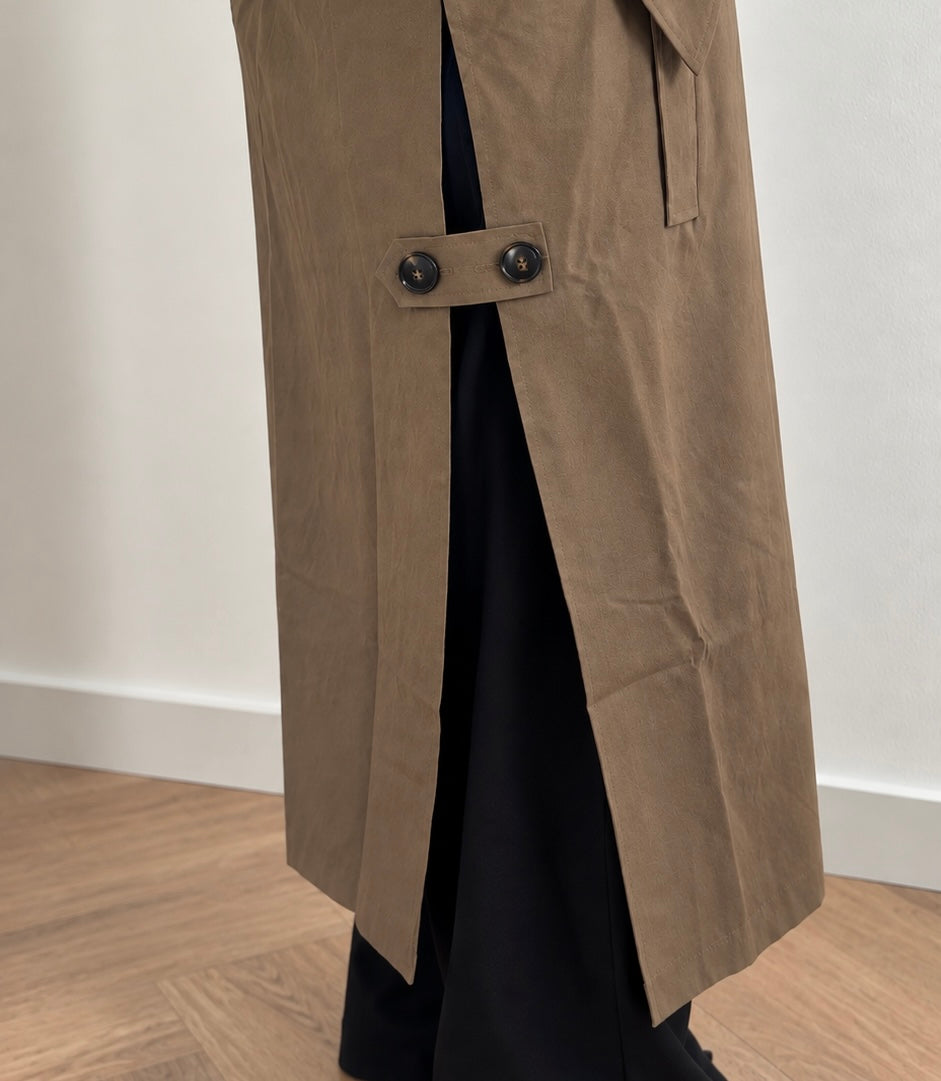Layan cape trenchcoat