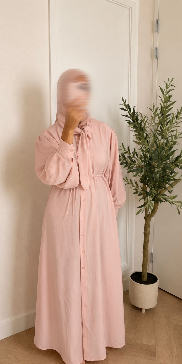 Noor dress - soft pink