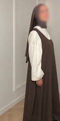 Autumn gilet dress
