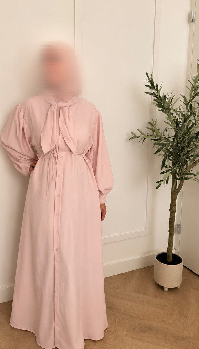 Noor dress - soft pink