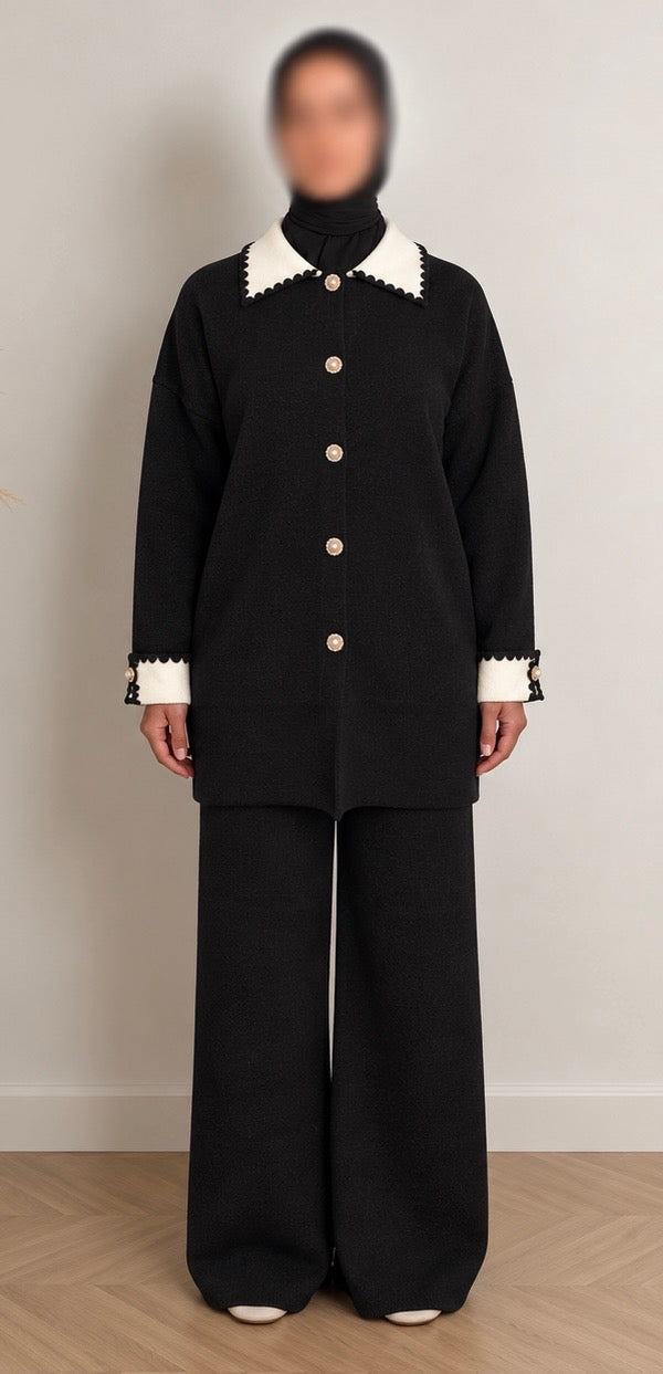 Camille twinset - Black